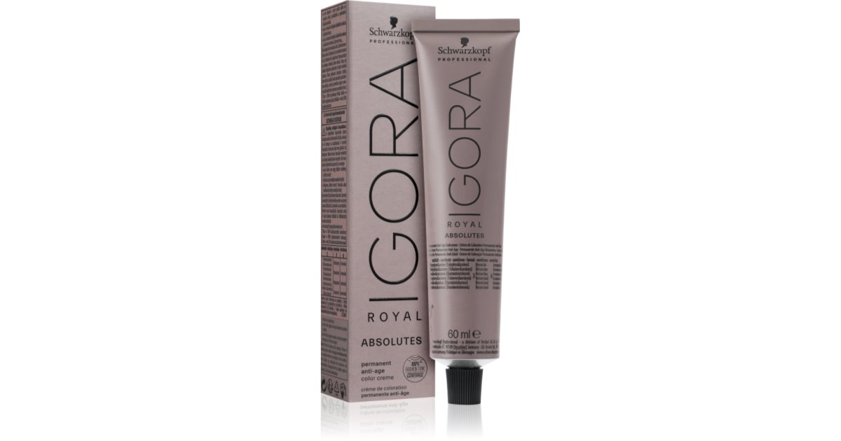 Schwarzkopf Professional IGORA Royal Absolutes hair colour notino.co.uk
