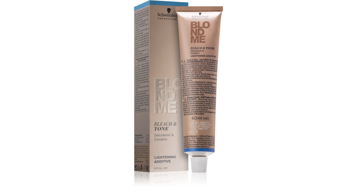 Schwarzkopf Professional Blondme Bleach & Tone lightening and toning
