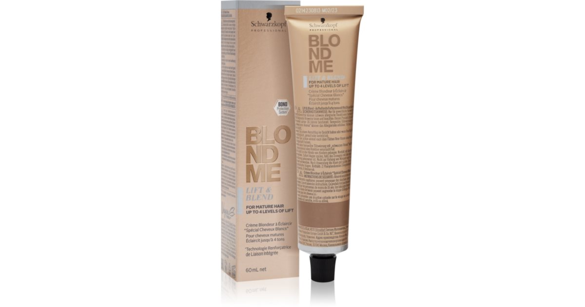 Schwarzkopf Professional Blondme Lift & Blend Lysnende creme til lyst ...