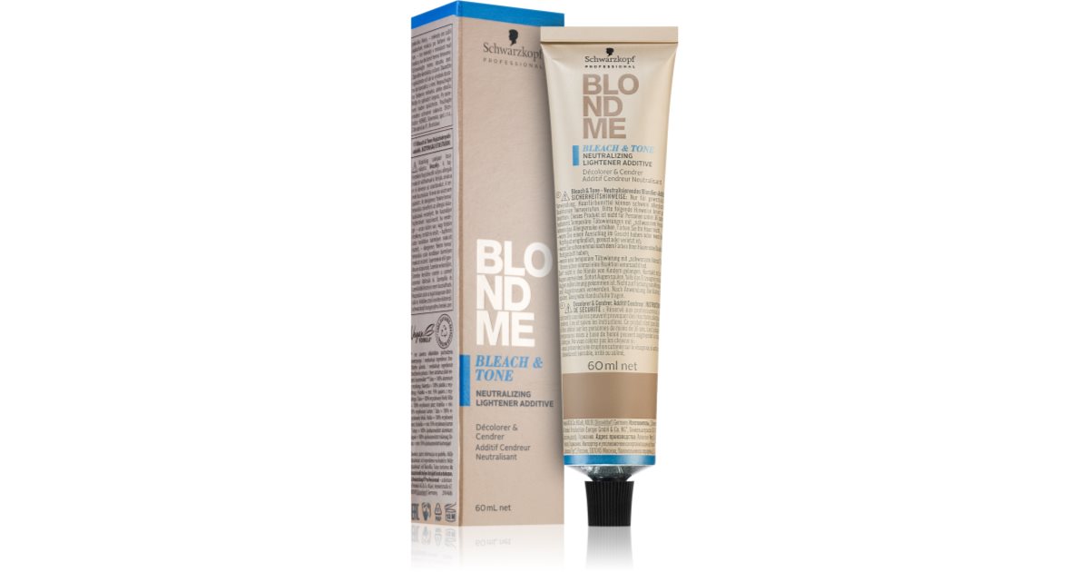 Schwarzkopf Professional Blondme Bleach & Tone lightening and toning