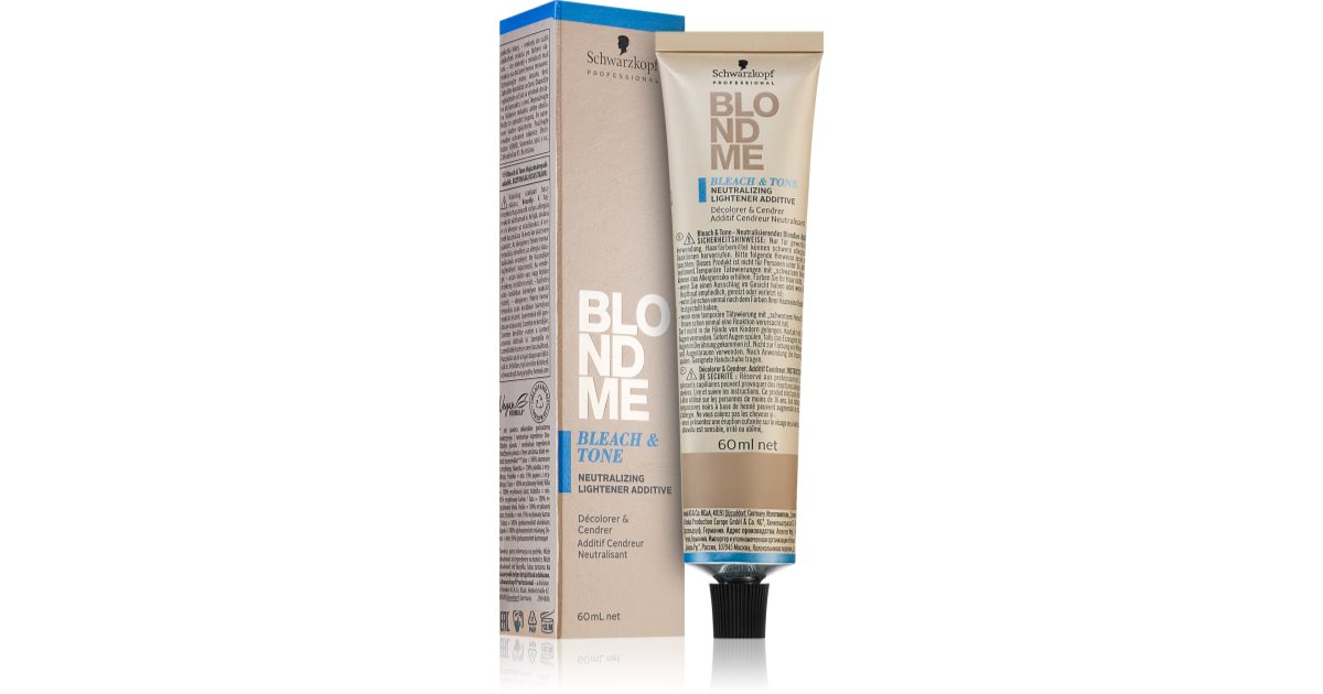 Schwarzkopf Professional Blondme Bleach & Tone lightening and toning