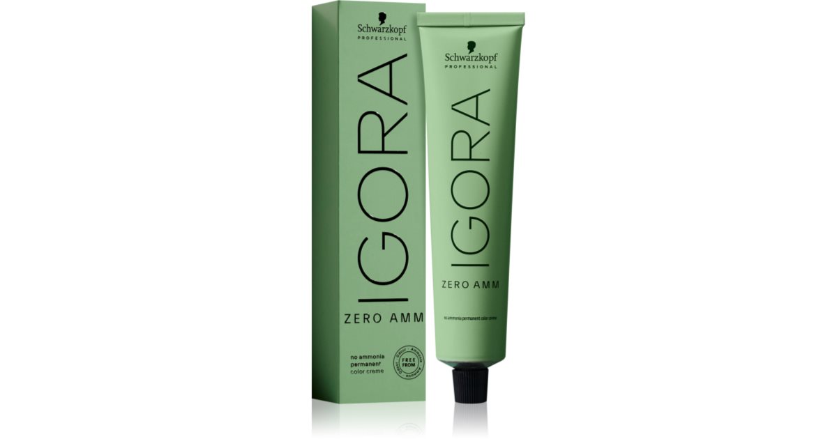 Schwarzkopf Professional IGORA ZERO AMM PermanentHaarfarbe ohne Ammoniak