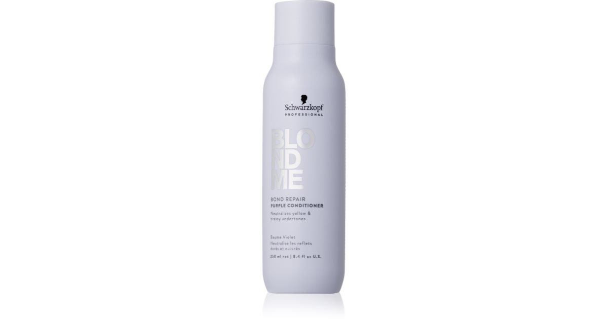 Schwarzkopf Professional Blondme Bond Repair Purple Conditioner après