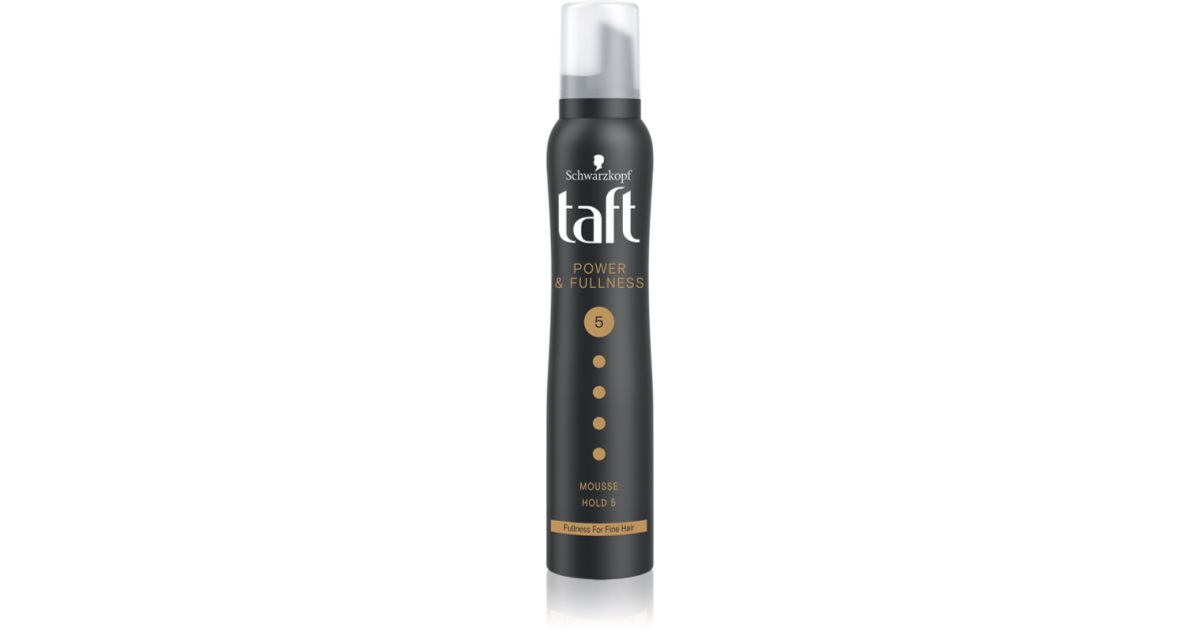 Schwarzkopf Taft Power & Fullness Styling Mousse for fine hair notino.ie