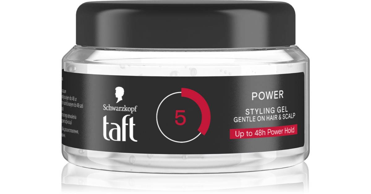 Schwarzkopf Taft Power extra stiffening gel for hair notino.co.uk