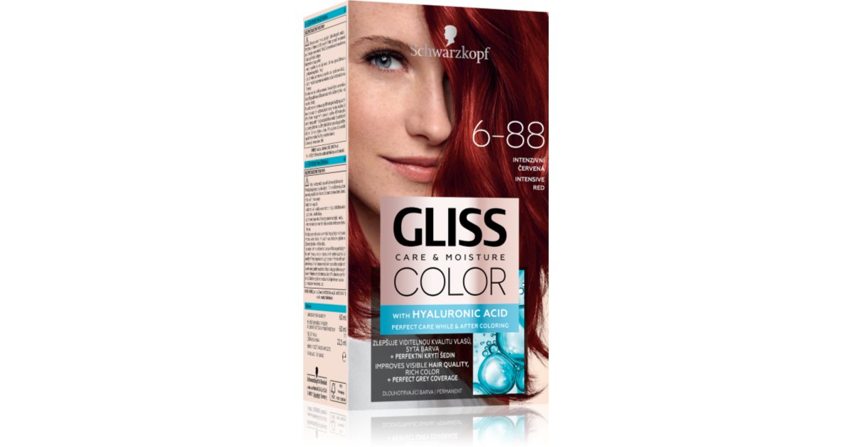 Schwarzkopf Gliss Color Trwa A Farba Do W Os W