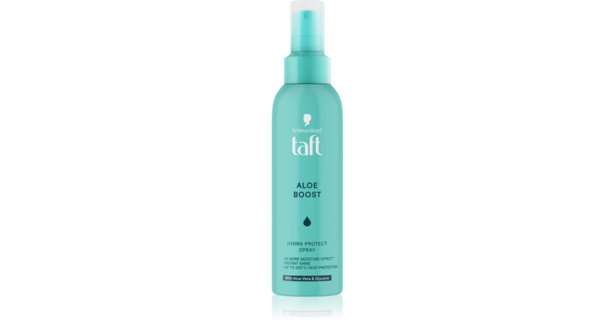 Schwarzkopf Taft Aloe Boost feuchtigkeitsspendendes Spray fr die Haare fr  thermische Umformung von Haaren | notino.at