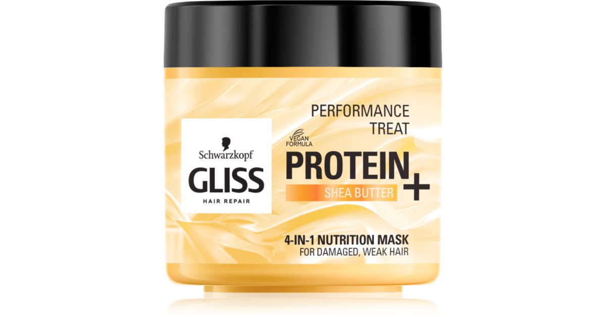 Schwarzkopf Gliss Protein+ nourishing mask with shea butter notino.co.uk