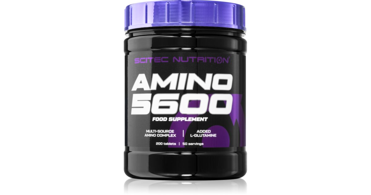 Scitec Nutrition Amino 5600 complexe d’acides aminés | notino.fr