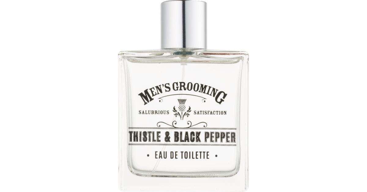 Scottish Fine Soaps Men's Grooming Thistle Black Pepper eau de