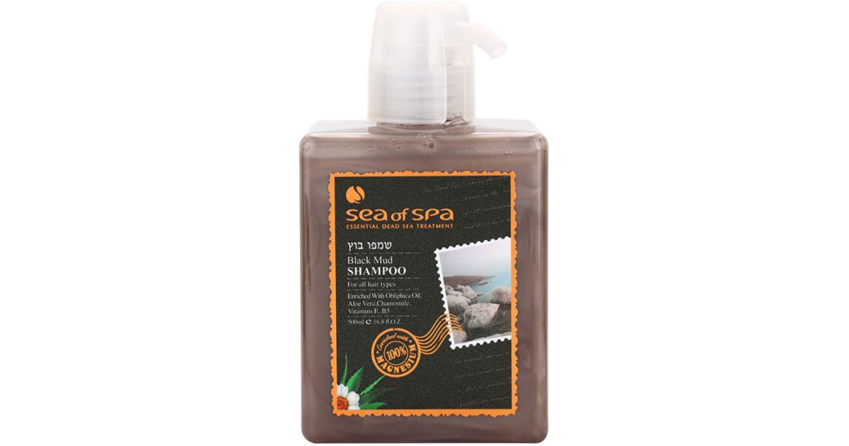 Sea Of Spa Essential Dead Sea Treatment Szampon Z Czarnym Błotem