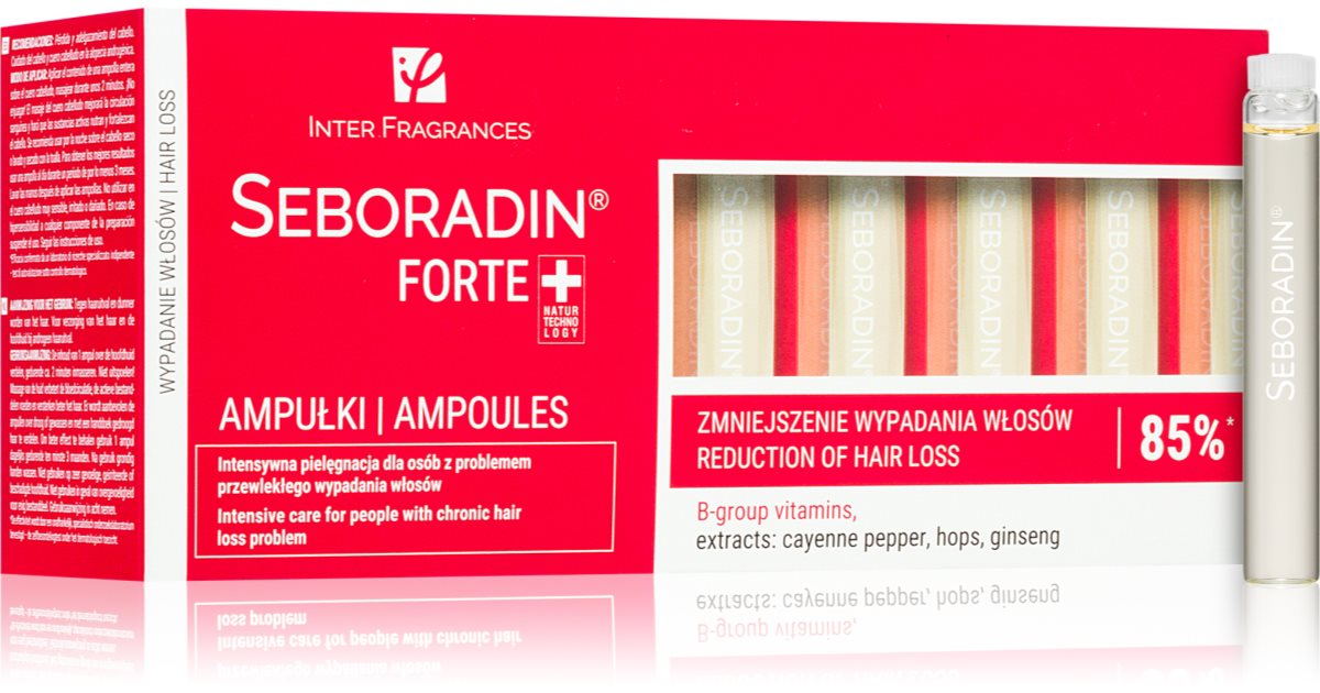 Seboradin Forte ampoule against hair loss notino.co.uk