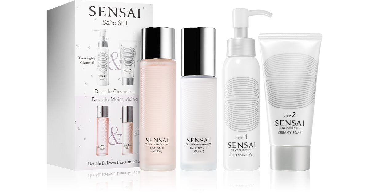Sensai Silky Purifying Saho Set set for dry skin | notino.co.uk