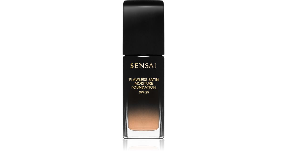 Sensai Flawless Satin Foundation F20 – Langhaltend, Samtig, Mit SPF 25, 24h-Halt