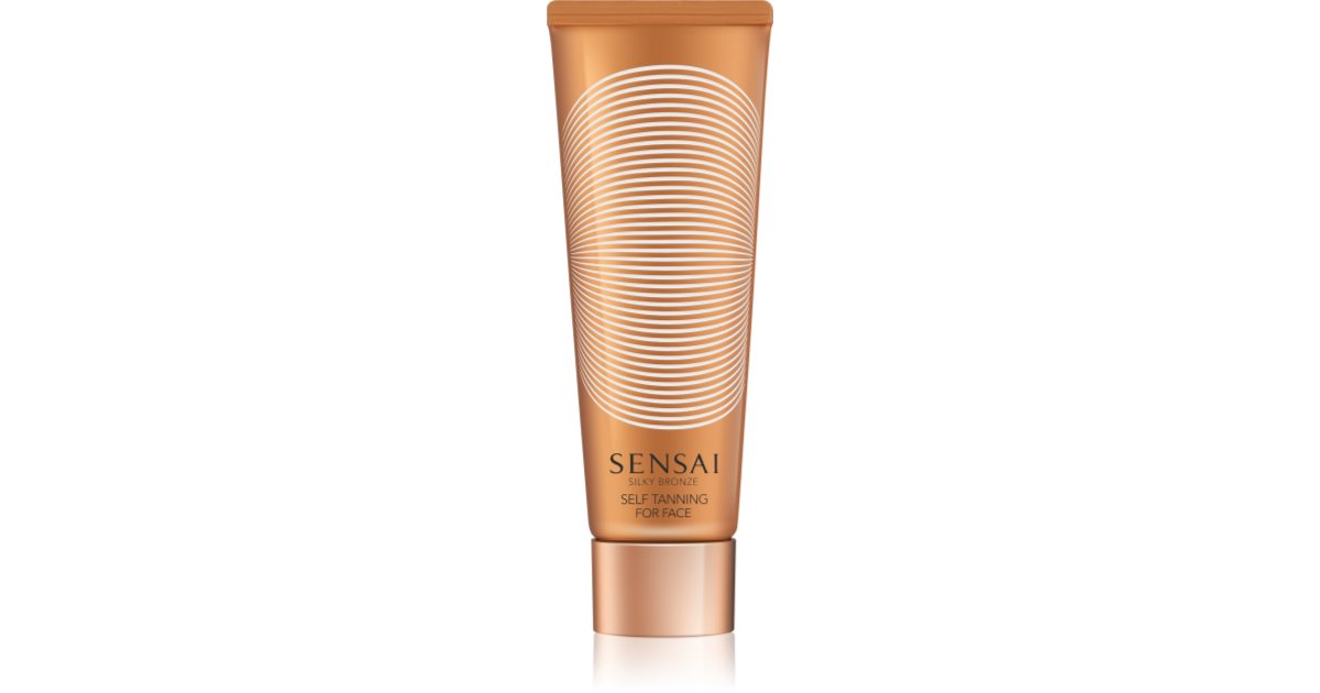 Sensai Silky Bronze Self Tanning For Face creme geloso facial