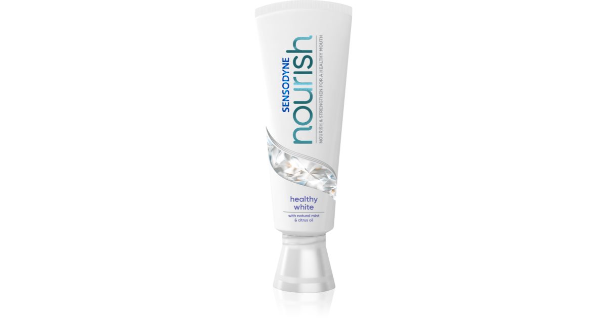 Sensodyne Nourish Healthy White bioactive toothpaste with fluoride ...