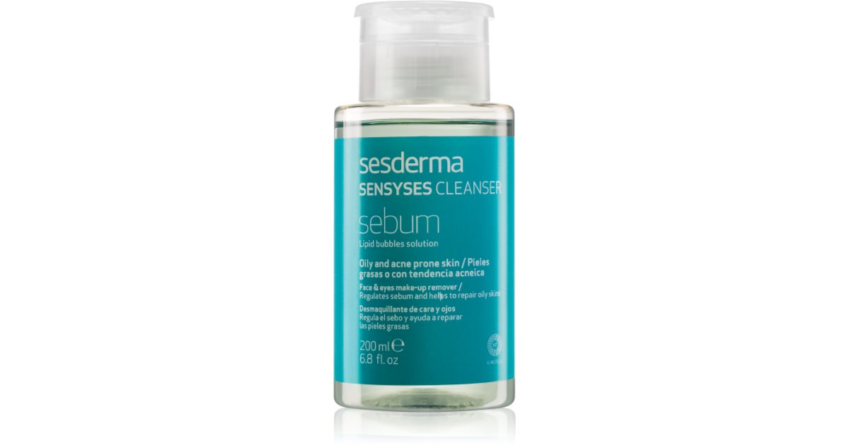 Sesderma Sensyses Cleanser Sebum makeup remover for oily skin notino