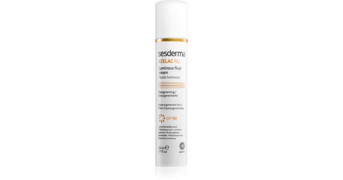 Sesderma Azelac RU придающий сияние флюид SPF 50 | notino.ru