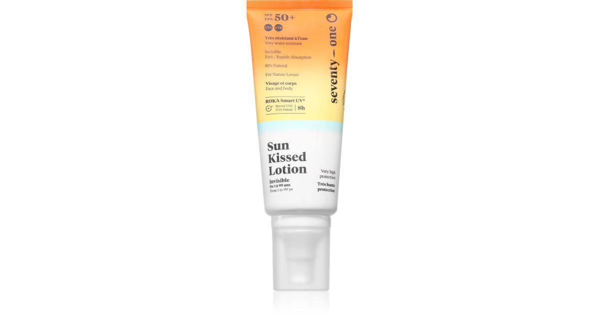 SeventyOne Sun Kissed Lotion SPF 50+ Päikesekaitsekreem | notino.ee