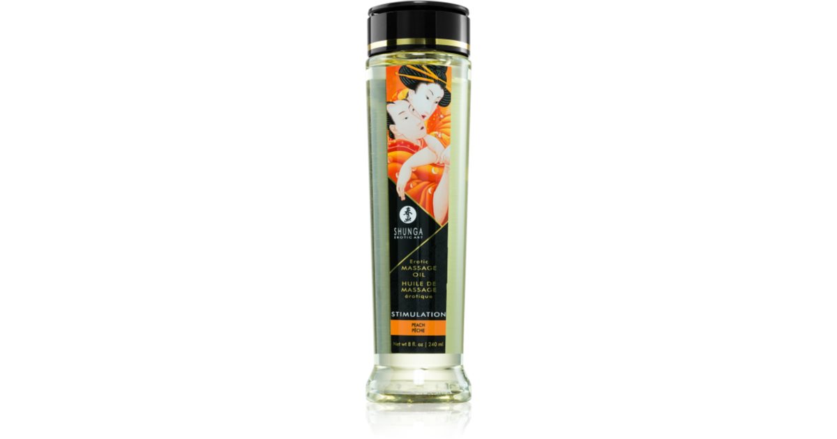 Shunga Erotic Massage Oil Amour Sweet Lotus 8 Oz