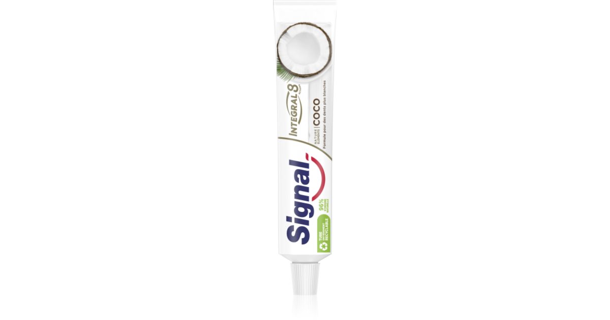 Signal Natural Elements Integral 8 Coco White toothpaste | notino.co.uk