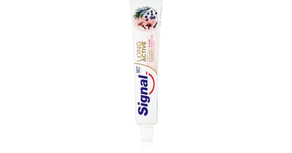 Signal Long Active Natural Elements dentifrice pour dents sensibles