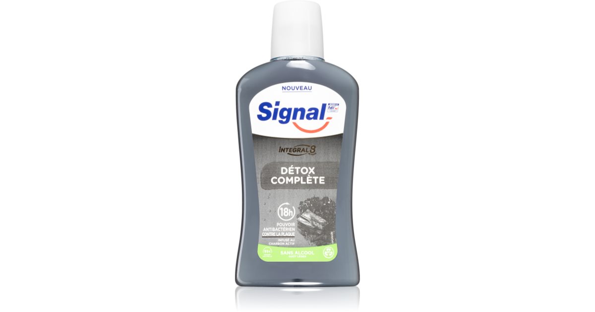 Signal Natural Elements Charcoal burnos skalavimo skystis su
