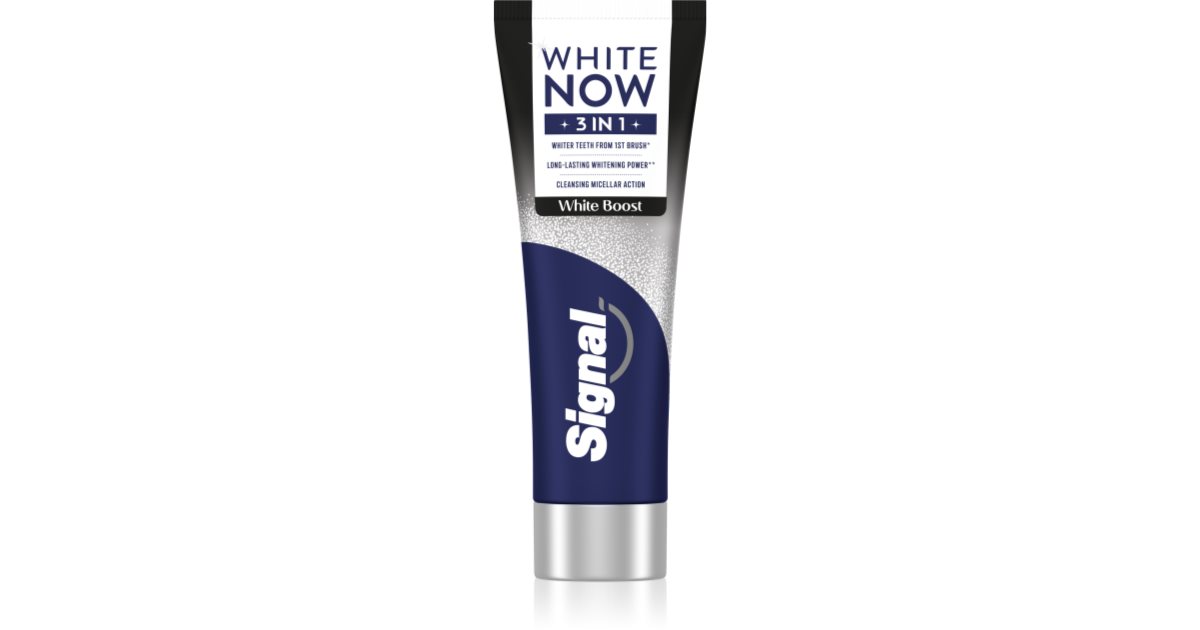 Signal White Now 3-in-1 whitening toothpaste | notino.co.uk