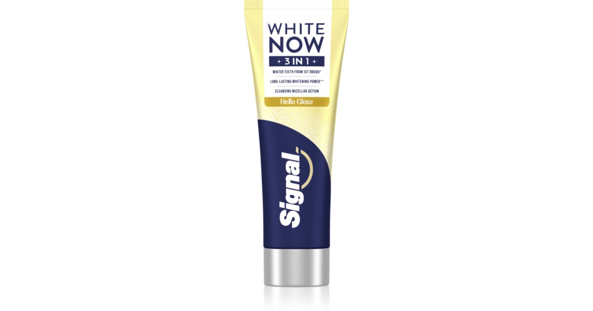 Signal White Now 3-in-1 Hello Glow toothpaste | notino.co.uk