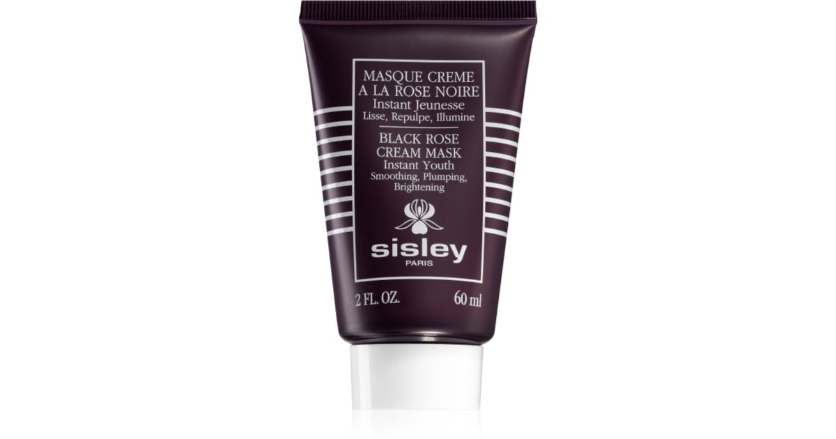 Rejuvenating Sisley Cream Mask Black Rose Mask Face
