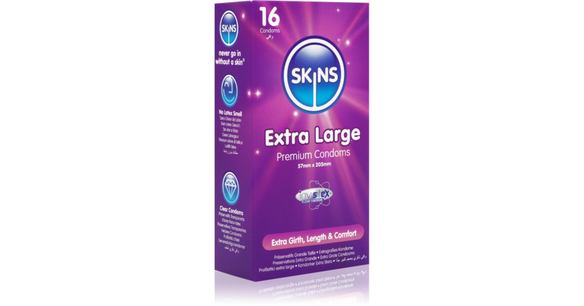 Skins Extra Large condoms | notino.co.uk