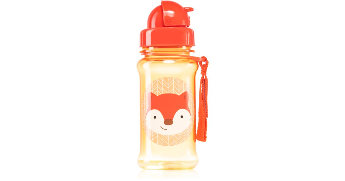 Skip Hop Zoo Straw Bottle, Fox 