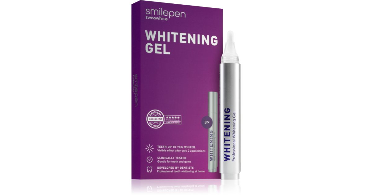 Smilepen Whitening Gel gel blanchissant notino.fr