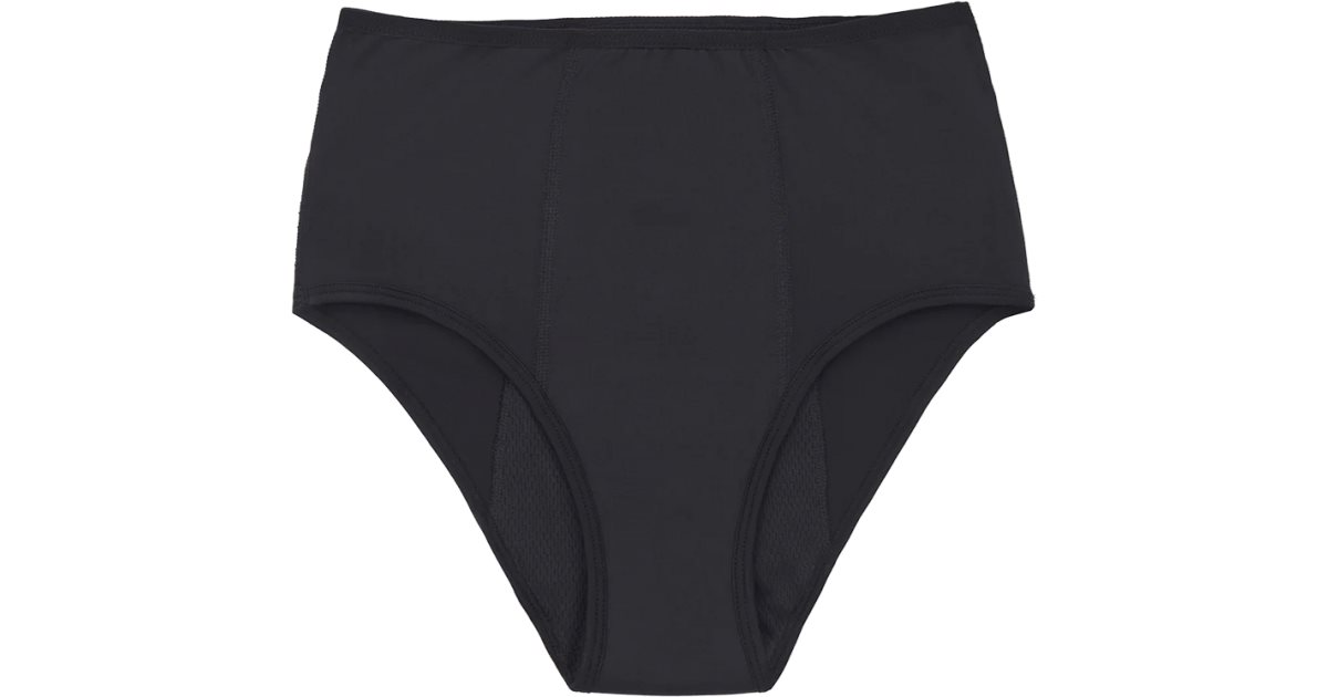 Snuggs Period Underwear Classic: Heavy Flow Black cuecas de menstruação  para menstruação forte