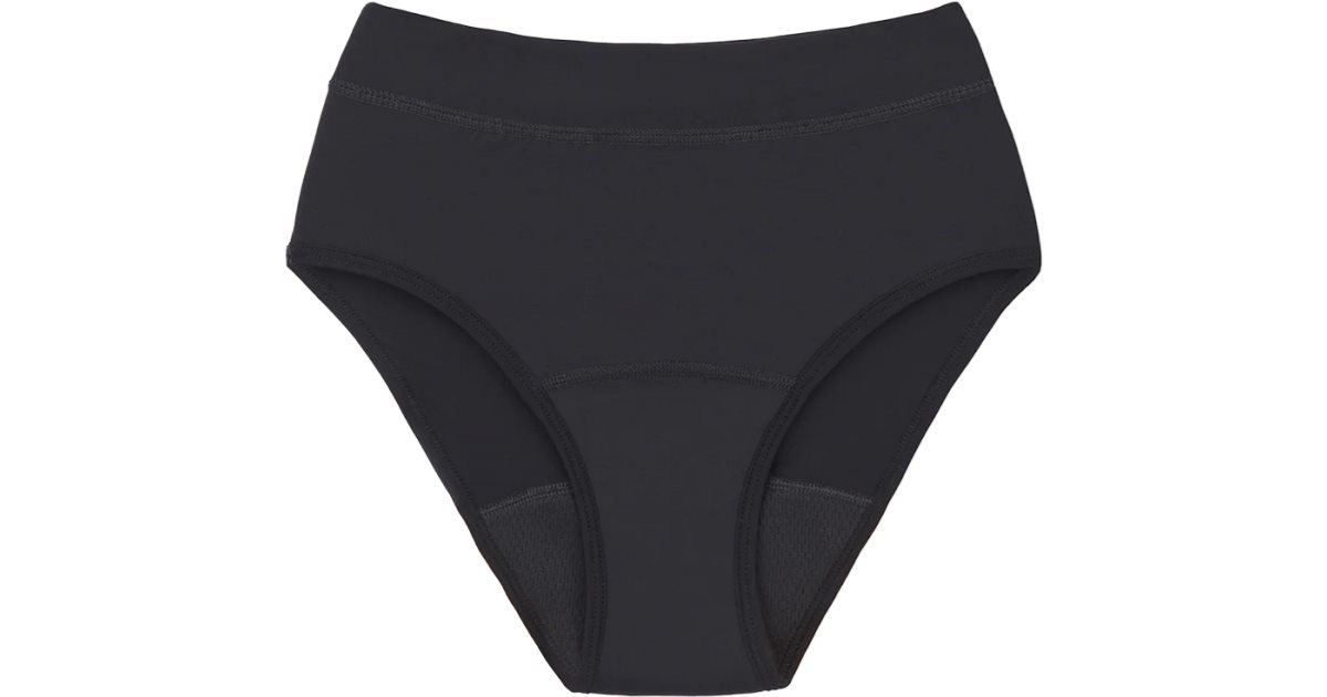 Snuggs Period Underwear Hugger Extra Heavy Flow Black