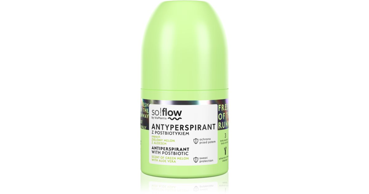 so!flow Antiperspirant With Postbiotic Roll-on antiperspirant | notino.se