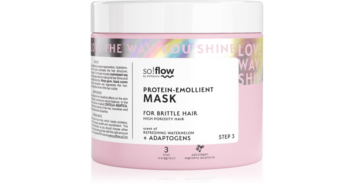 so!flow High Porosity Hair Protein-Emollient Mask Fortifying Mask for ...