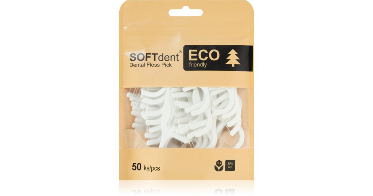 SOFTdent ECO Dental Floss Pick notino.gr