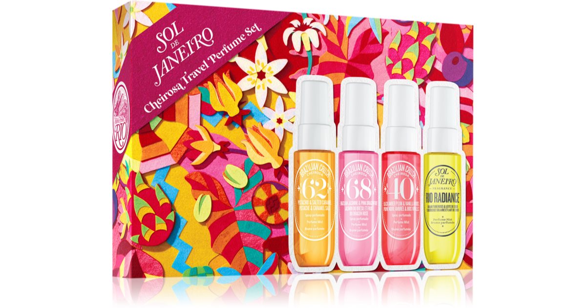 Sol de Janeiro Cheirosa Travel Perfume Set подарунковий набір для жінок Великий асортимент