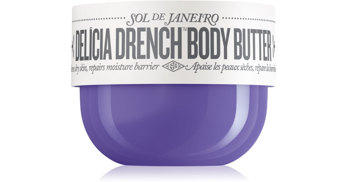 Sol de Janeiro Delicia Drench deep moisturising body butter for dry skin 