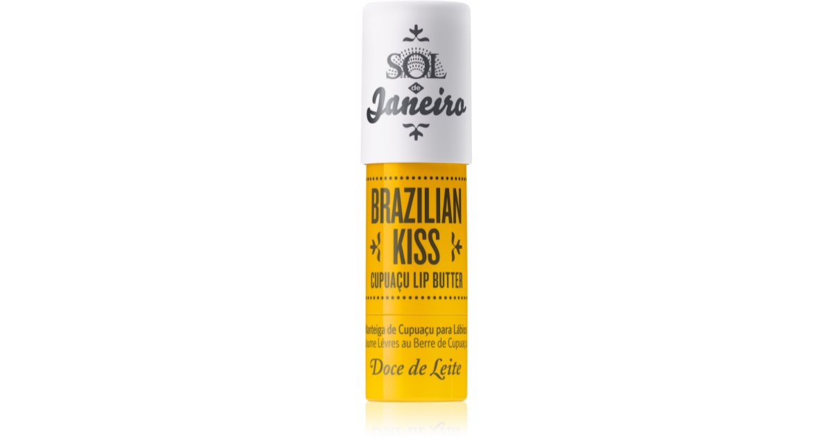 Sol de Janeiro Brazilian Kiss Cupuaçu Lip Butter Moisturizing Lip Balm