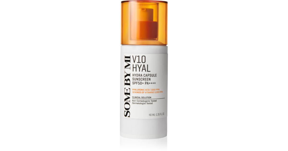 Some By Mi V10 Hyal Hydra Capsule Sunscreen protective cream for