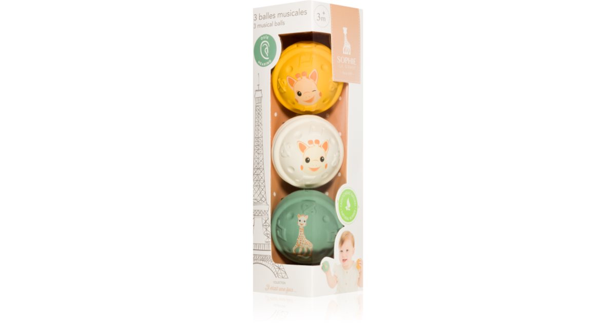 Vulli 200158 Sophie la Girafe - Rattle Claves Musicales