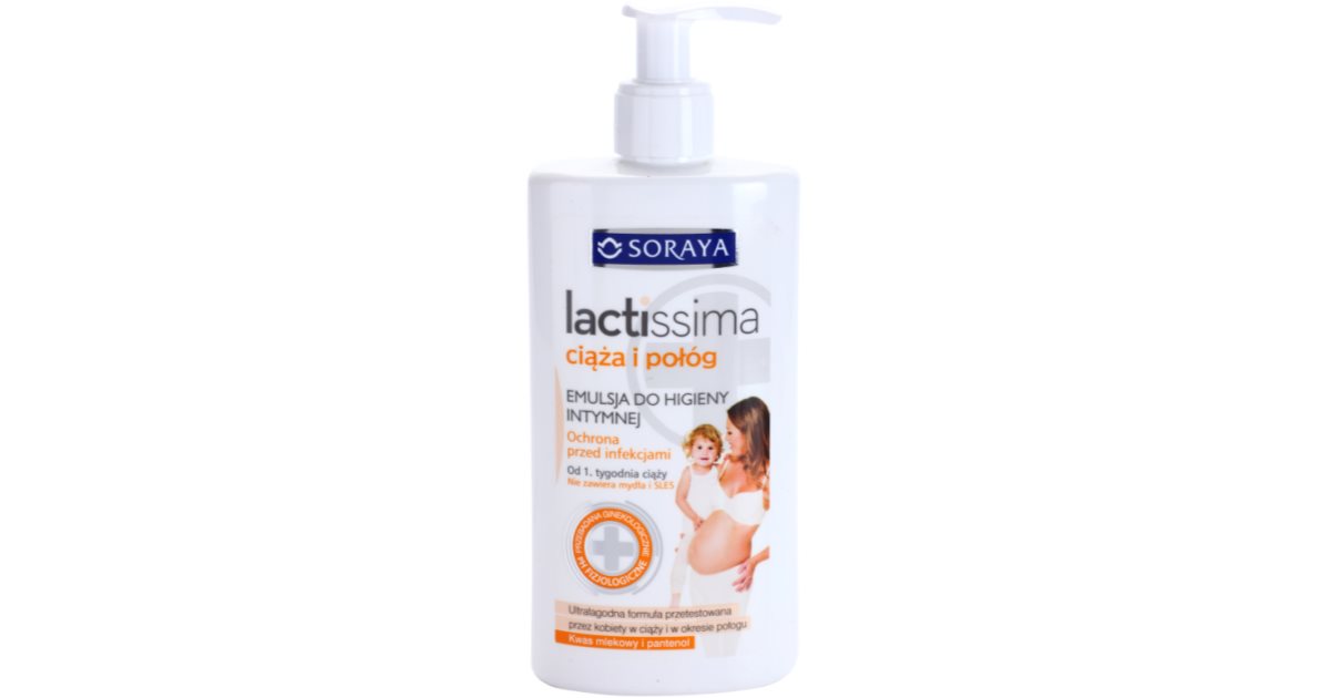 Soraya Lactissima Feminine Wash Emulsion For Pregnant Women And Young