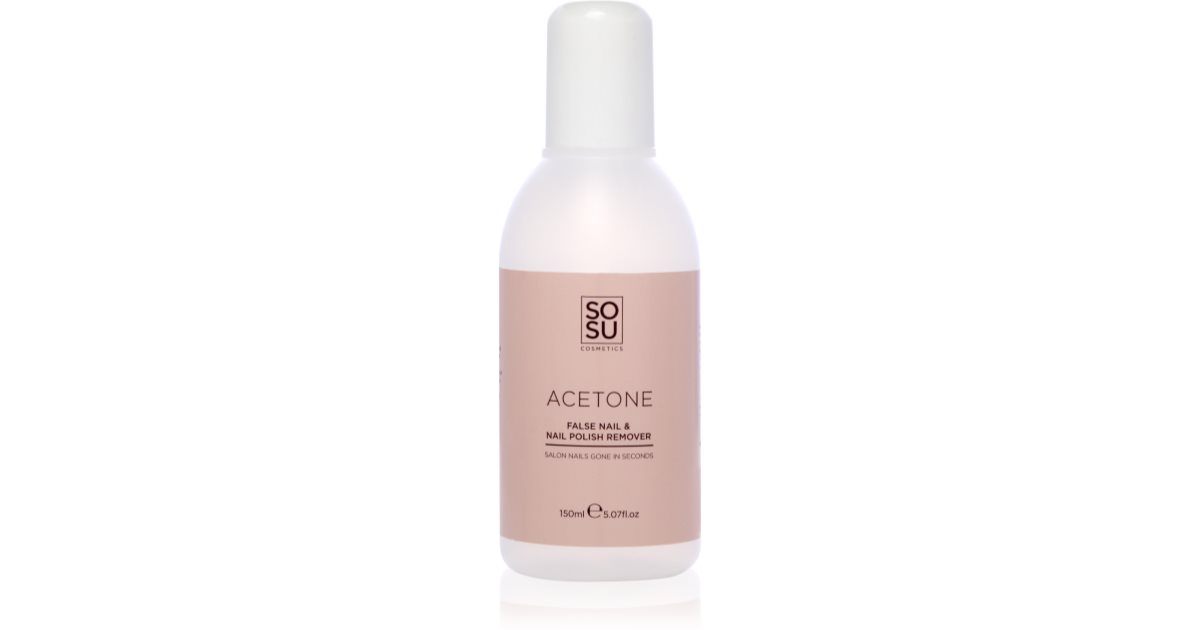 SOSU Cosmetics Gone Girl Acetone Dissolvant Ongles Notino Fr