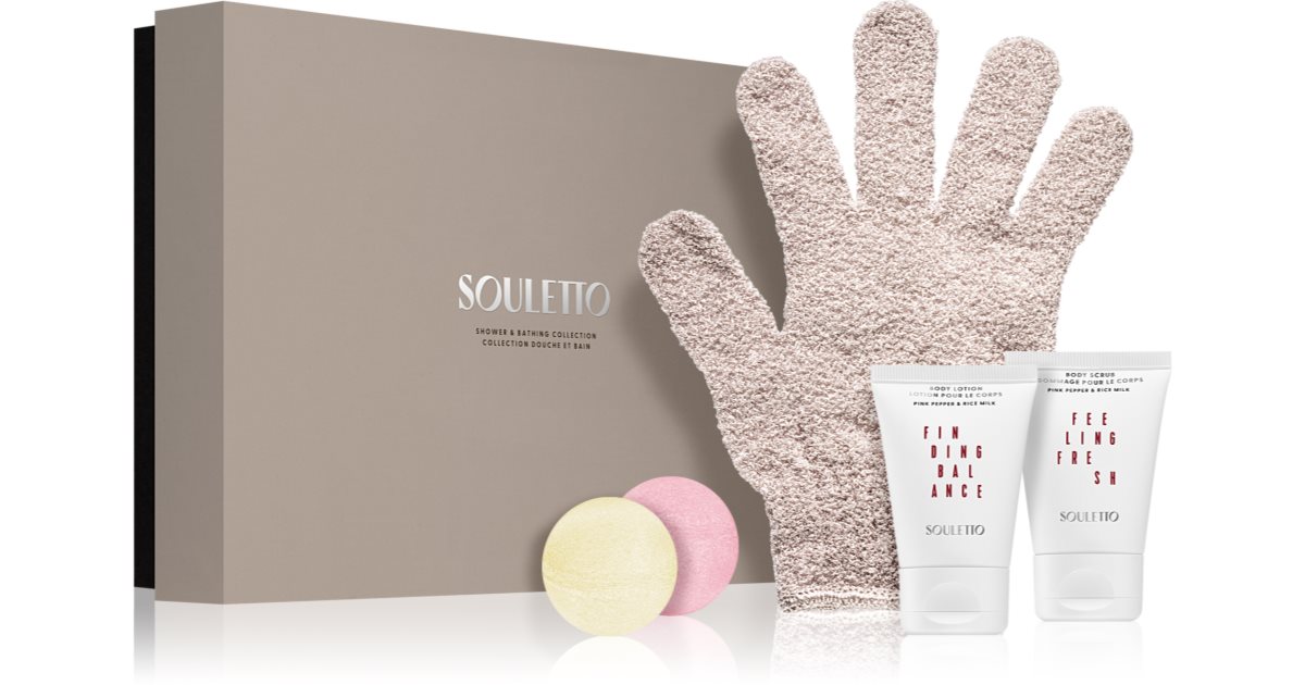 Souletto Shower & Bathing Collection Set Gift Set for the body | notino.ie