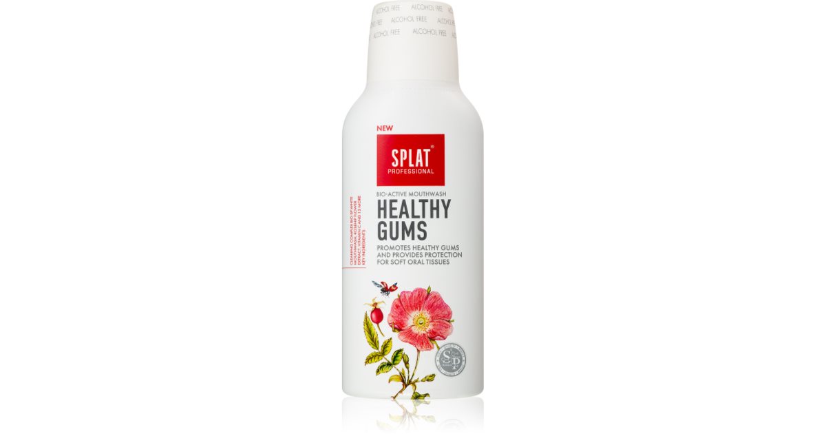 Splat Professional Healthy Gums Healthy Gum Mouthwash against Plaque ...