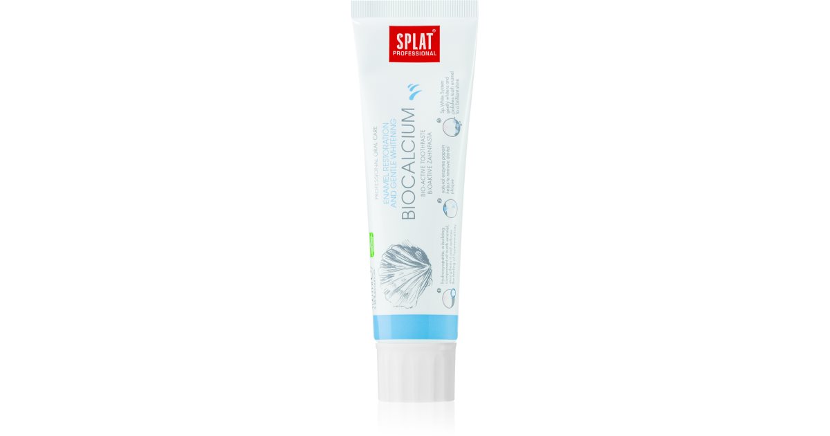 Splat Professional Biocalcium bioactive toothpaste for enamel ...