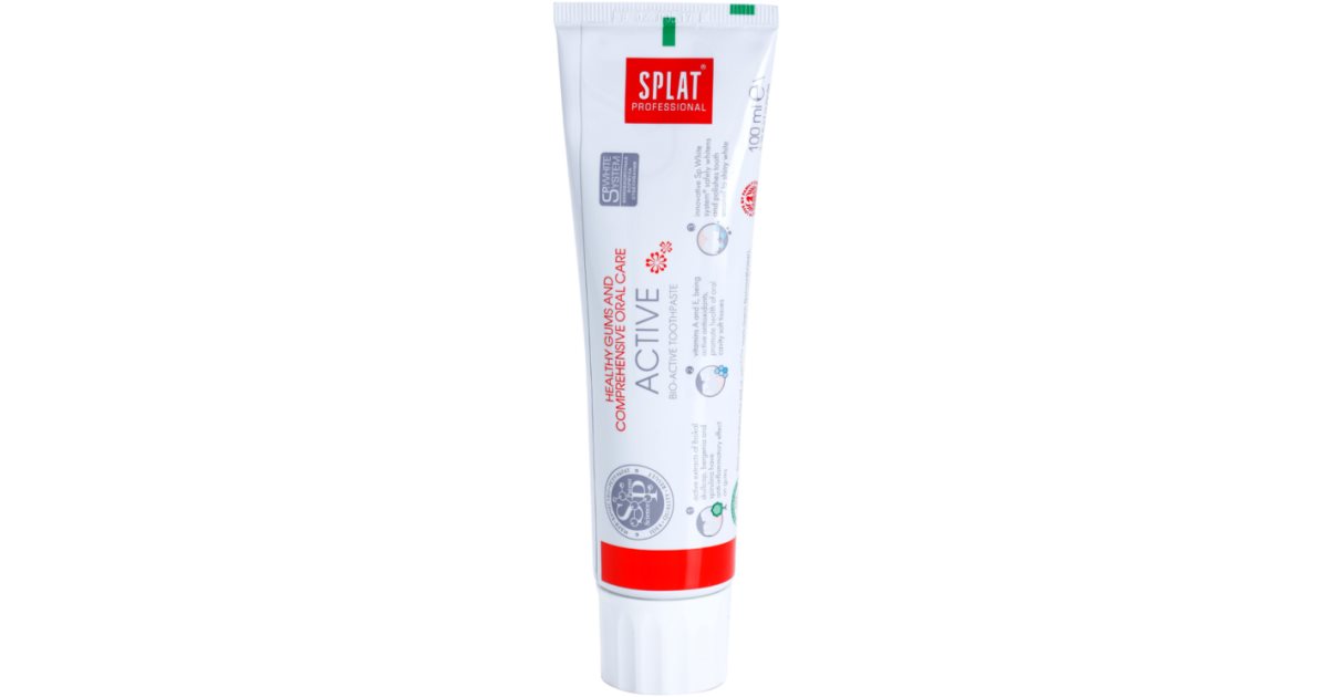 Splat Professional Active Bio-Aktiv Zahnpasta für gesundes Zahnfleisch ...