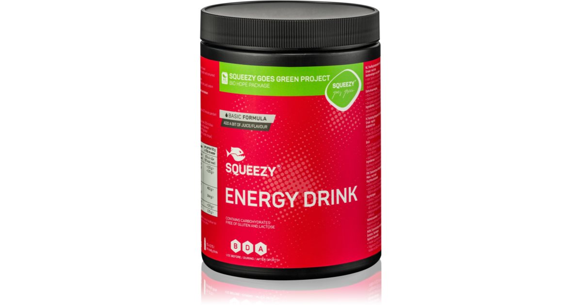 Squeezy Energy Drink Pulver zur Herstellung von Getränken zur Erhaltung ...
